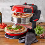 Produktbild fr 'Doppel-Pizzaofen: Zwei perfekte Pizzen in wenigen Minuten'