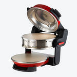 Produktbild fr 'Doppel-Pizzaofen: Zwei perfekte Pizzen in wenigen Minuten'