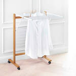 Produktbild f�r 'Holz-W�schest�nder klappbar - 13 m Trockenl�nge, 2 klappbare Fl�gel, B/H/T ca. 126/105/67 cm'