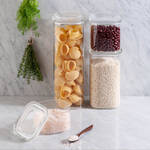 Produktbild fr 'Hartglas-Vorratsdosen: Alle Lebensmittel jederzeit im Blick Glasvorratsdosen, Vorratsdosen, Vorratsdosen Glas'