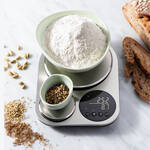 Produktbild f�r 'Duale Fein- und Grob-K�chenwaage wiegt in 0,1 g oder 1 g-Schritten'