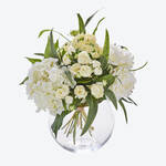 Produktbild f�r 'Biedermeierstrau� in zeitlosem Wei�'