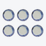 Produktbild f�r 'Dekorative Fayence-Teller f�r Dessert oder Salat aus portugiesischer Manufaktur'