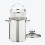 Produktbild f�r 'Edelstahl-Spargeltopf mit Siebeinsatz f�r schonendes Garen'