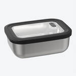 Produktbild fr 'Edelstahl Vorratsdose mit Deckelventil – rechteckig'