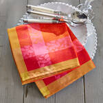 Produktbild f�r 'Florale Servietten in starken Kontrastfarben, Tischw�sche'