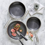 Produktbild f�r 'Hagen Grote Netzboden-Pfanne 3-tlg. Set - � ca. 20/24/28 cm'