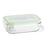 Produktbild fr 'Hartglas-Frischhaltedose rechteckig 400 ml'