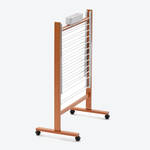 Produktbild f�r 'Holz-W�schest�nder klappbar - 13 m Trockenl�nge, 2 klappbare Fl�gel, B/H/T ca. 126/105/67 cm'