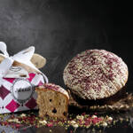 Produktbild f�r 'Panettone mit Pistaziencreme und kandierten Himbeeren, 750 g'