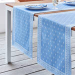 Produktbild fr 'Tischlufer - Hochwertig jacquardgewebt statt bedruckt: Provenzalische Tischwsche mit Fleckenschutz'