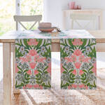 Produktbild fr 'Tischlufer: Schwedische Blumen-Tischwsche aus hochwertiger Bio-Baumwolle'