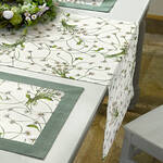 Produktbild f�r 'Tischl�ufer: Zart und doch robust - Ateliergefertigte G�nsebl�mchen-Tischw�sche'