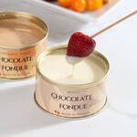 Produktbild fr 'Weies Schokoladenfondue - fr 2-4 Personen, 200 g'