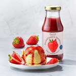 Zuckerfreie süße Erdbeer -Dessert-Sauce