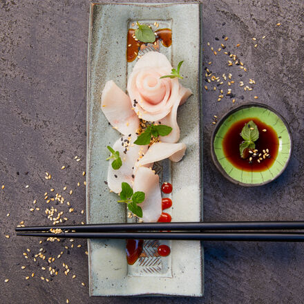 Produktbild fr '  Blue Cobia Sashimi usuzukuri'