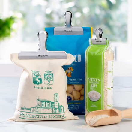 Produktbild fr '6-teiliges Set Edelstahl-Verschluss-Clips'