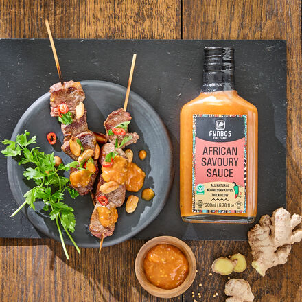 Produktbild f�r 'Afrikanische Sauce, W�rzsauce - authentisch, 200 ml'