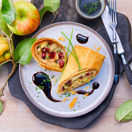 Produktbild fr 'Apfel-Blutwurst-Strudel'