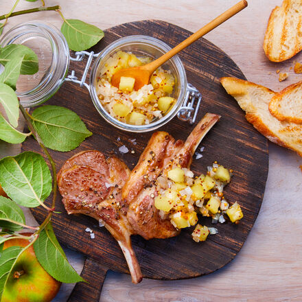 Produktbild fr 'Apfel-Chutney, wrzige Beilage zu Fleisch und Geflgel'