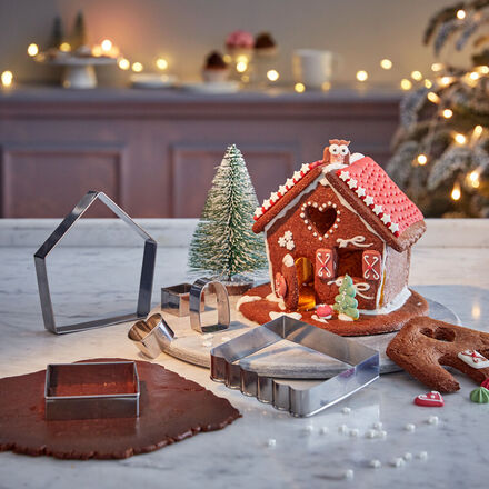 Produktbild f�r 'Ausstechformen-Set Lebkuchenhaus'