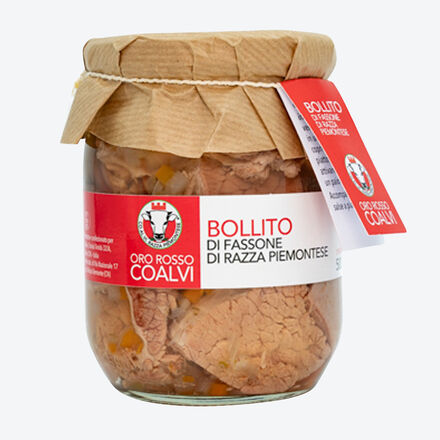 Produktbild fr 'Bollito - traditioneller Rindfleischeintopf vom Piemonteser Fassone, 500 g'
