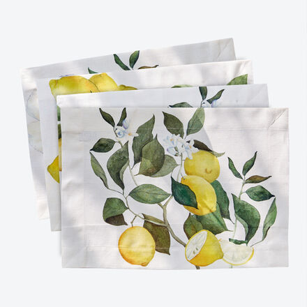 Produktbild f�r 'Fruchtig frisch: Original italienische Leinenservietten'