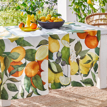 Produktbild f�r 'Fruchtig frisch: Original italienische Leinentischdecke'
