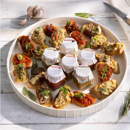 Produktbild fr 'Gemse Crostini-Cremes aus Apulien – MHD-Deal'