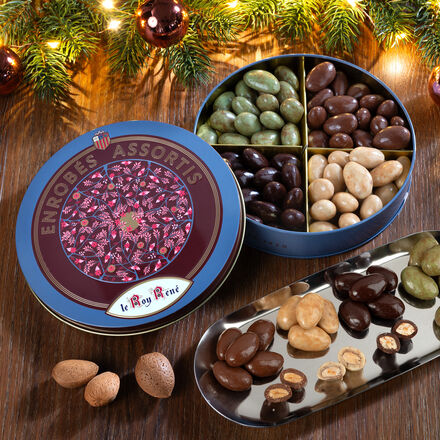 Produktbild fr 'Gerstete provenzalische Mandeln in zarten Schokoladenhllen, Mandelkerne, Naturprodukt'