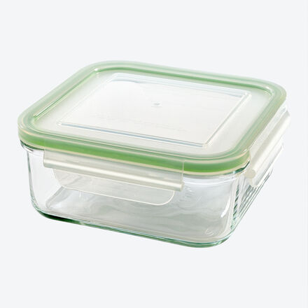 Produktbild fr 'Hartglas-Frischhaltedose quadratisch, 900 ml'