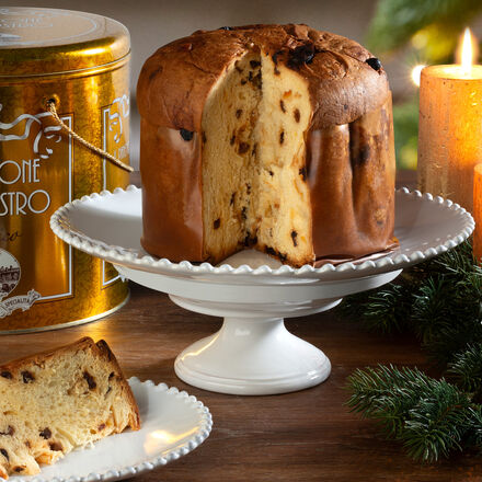 Produktbild fr 'Italienische Weihnachtsspezialitt: Saftiger Panettone, Weihnachtsfruchtkuchen, Italienisch, Rosinenkuchen'