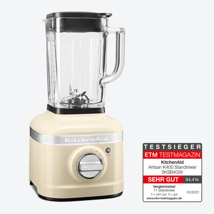Produktbild f�r 'KitchenAid Standmixer Artisan: P�riert pulverfein, Passieren �berfl�ssig'