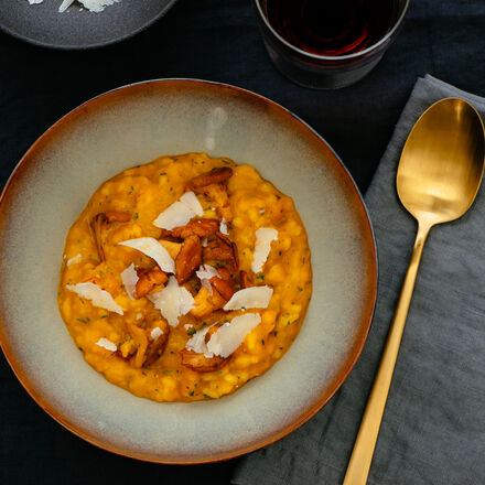 Produktbild fr 'Krbisrisotto mit Pfifferlingen'