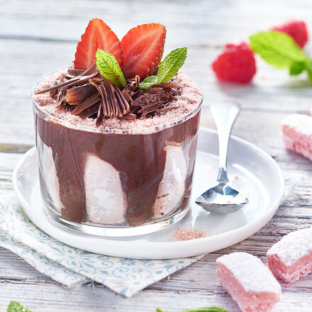 Produktbild f�r 'Mousse au chocolat mit Biskuits Roses de Reims'