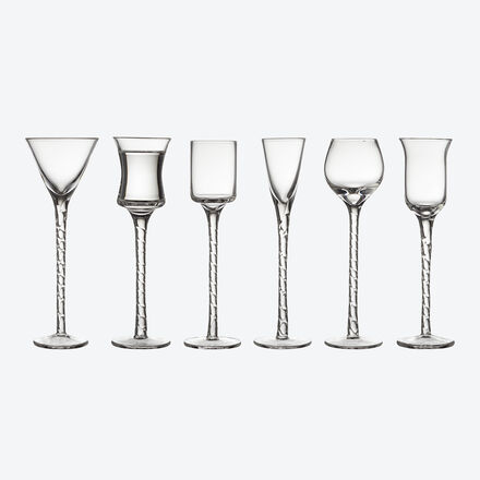 Produktbild f�r 'Mundgeblasene Lik�rgl�ser verbinden Art d�co Stilelemente, Elegant'