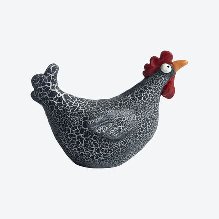 Produktbild f�r 'Originelle Deko-H�hner in aufwendigem Craquel� &ndash; handbemalt'