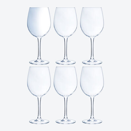 Produktbild fr 'Perfekt untersttzen klassisch elegant geformte Rotweinglser Geschmack und Aromen'