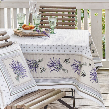 Produktbild f�r 'Sommerliche Lavendel-Tischdecke aus der Provence'