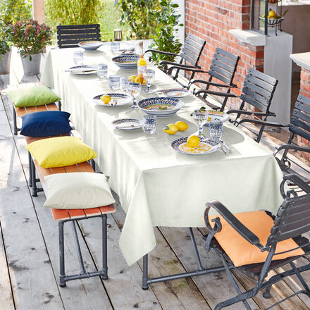 Produktbild fr 'Tischdecke: Wetterfeste, fleckenabweisende Garten- und Terrassen-Tischwsche'