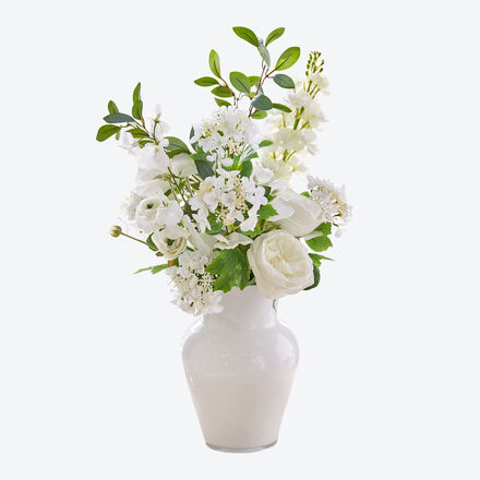 Produktbild f�r 'Traumhaftes Blumenarrangement in Wei�'