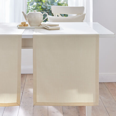 Produktbild f�r 'Unifarbene Basis-Tischl�ufer mit Fleckschutz'